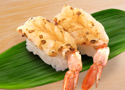 炙り生エビバター醤油